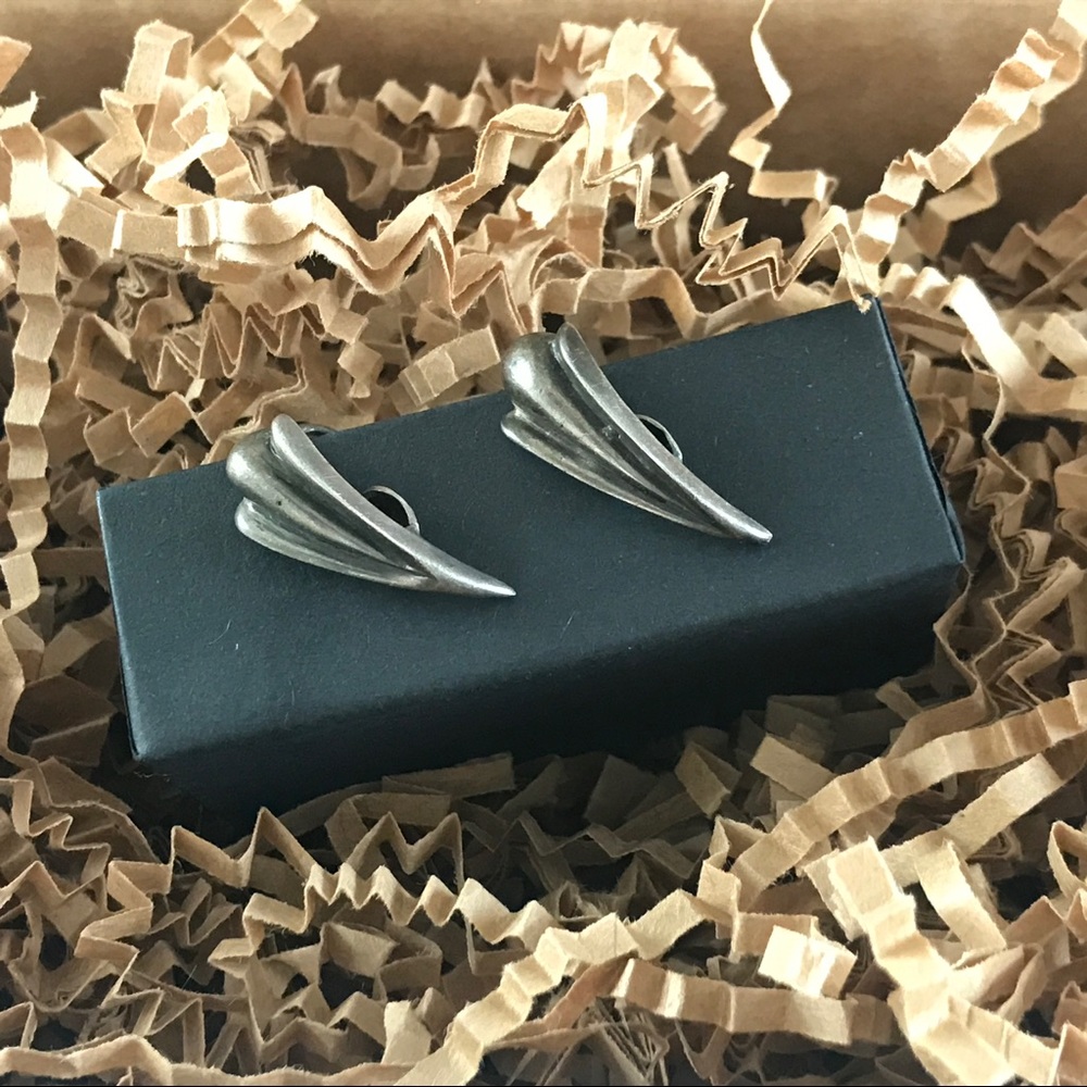 Vintage Taxco Sterling Silver Screwback Earrings